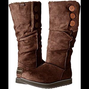 Skechers Keepsake Big button Tall Winter Boots